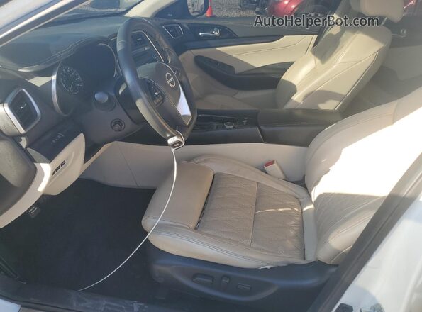 1N4AA6FV2PC512512 2023 NISSAN MAXIMA PLATINUM White Vista interior delantera