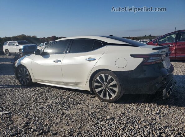1N4AA6FV2PC512512 2023 NISSAN MAXIMA PLATINUM White Trasero izquierdo