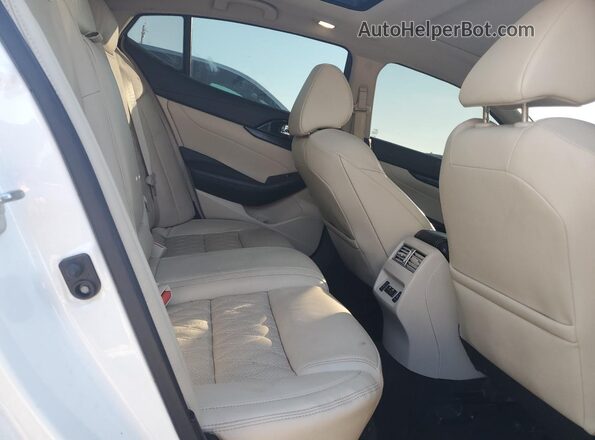 1N4AA6FV2PC512512 2023 NISSAN MAXIMA PLATINUM White Vista de los asientos traseros