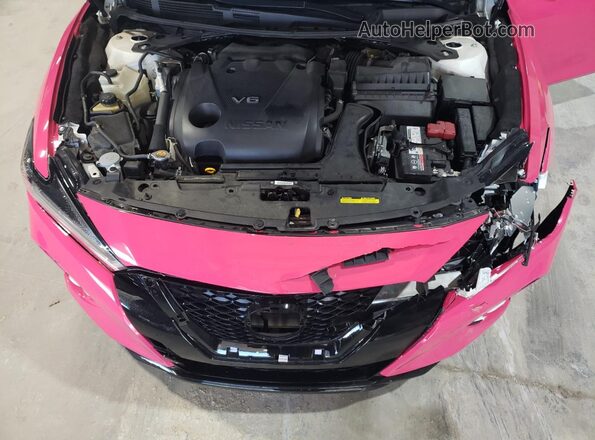 1N4AA6FV3PC501213 2023 NISSAN MAXIMA PLATINUM Pink Widok wnętrza z tyłu