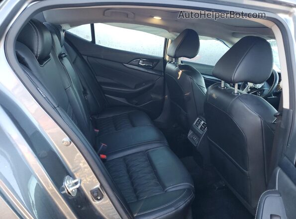 1N4AA6FV3PC514172 2023 NISSAN MAXIMA PLATINUM Gray უკანა სავარძლების ხედი
