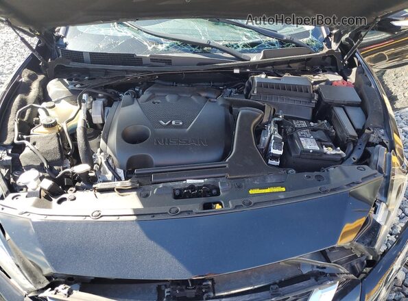 1N4AA6FV4PC503567 2023 NISSAN MAXIMA PLATINUM Black Вид задньої частини салону