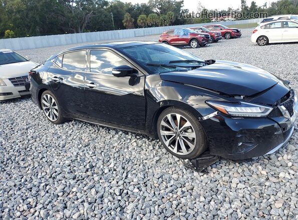1N4AA6FV4PC503567 2023 NISSAN MAXIMA PLATINUM Black Передня права чверть