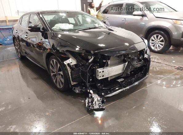 1N4AA6FV6PC502498 2023 NISSAN MAXIMA PLATINUM Черный Вид спереди
