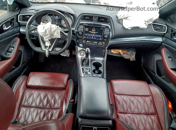 1N4AA6FV9MC501129 2021 NISSAN MAXIMA PLATINUM Серый Вид панели приборов