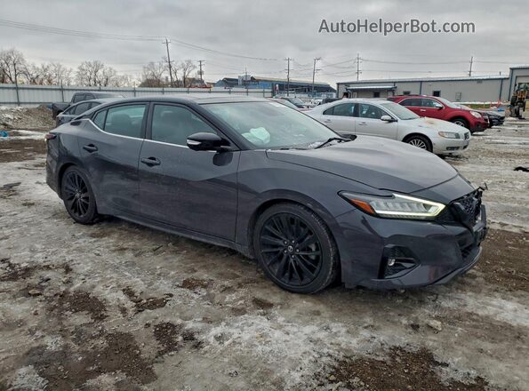 1N4AA6FV9MC501129 2021 NISSAN MAXIMA PLATINUM Серый Передняя правая четверть