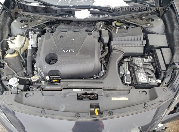 1N4AA6FV9MC501129 2021 NISSAN MAXIMA PLATINUM Серый Вид задней части салона