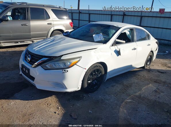 1N4AL3AP0HC253523 2017 NISSAN ALTIMA White Առջևի ձախ երեք քառորդ տեսարան