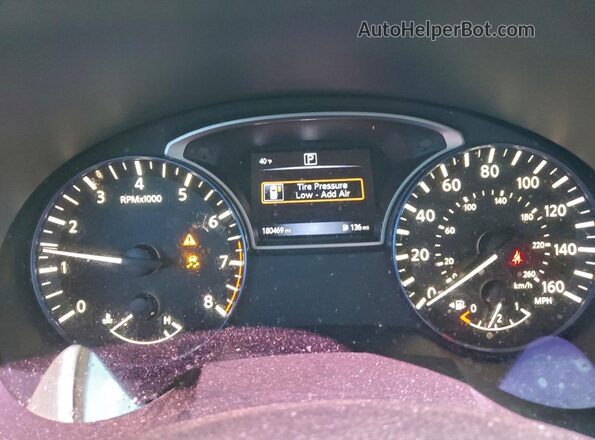 1N4AL3AP2HC169588 2017 NISSAN ALTIMA Black Սարքավորումների վահանակի տեսք