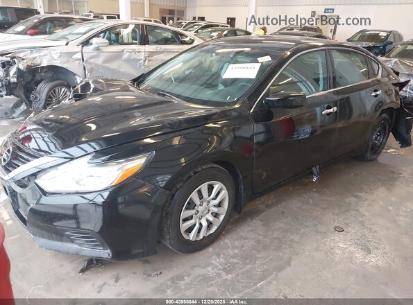 1N4AL3AP5JC131259 2018 NISSAN ALTIMA Black Առջևի ձախ երեք քառորդ տեսարան
