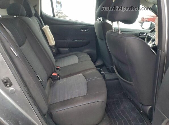 1N4AZ1BV1PC551481 2023 NISSAN LEAF Gray Rear interior view