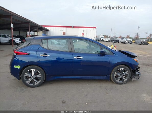 1N4AZ1CP1LC307985 2020 NISSAN LEAF Синий Панорамный вид салона 360°