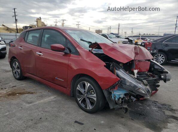 1N4AZ1CP3JC309900 2018 NISSAN LEAF Красный 