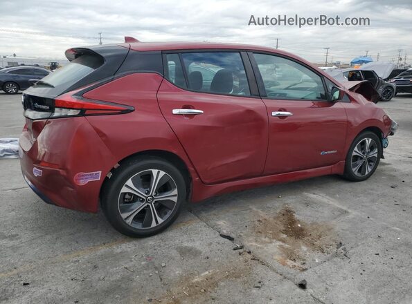 1N4AZ1CP3JC309900 2018 NISSAN LEAF Красный 