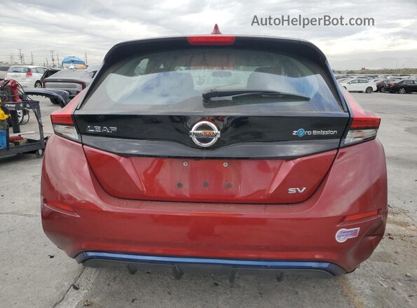 1N4AZ1CP3JC309900 2018 NISSAN LEAF Красный 