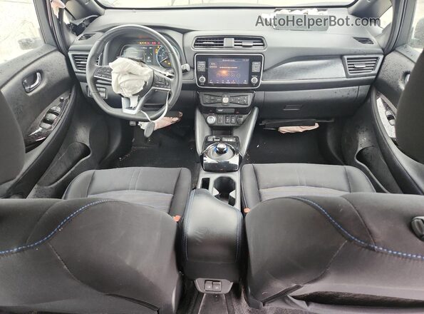 1N4AZ1CP4LC303848 2020 NISSAN LEAF Gray Առջևի վահանակի տեսք