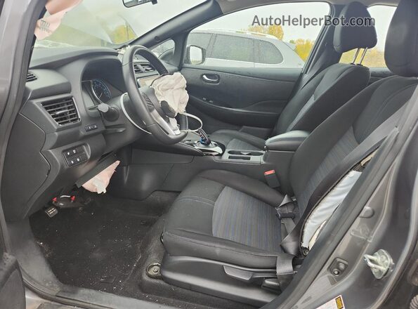 1N4AZ1CP4LC303848 2020 NISSAN LEAF Gray Սալոնի դիմացի տեսք