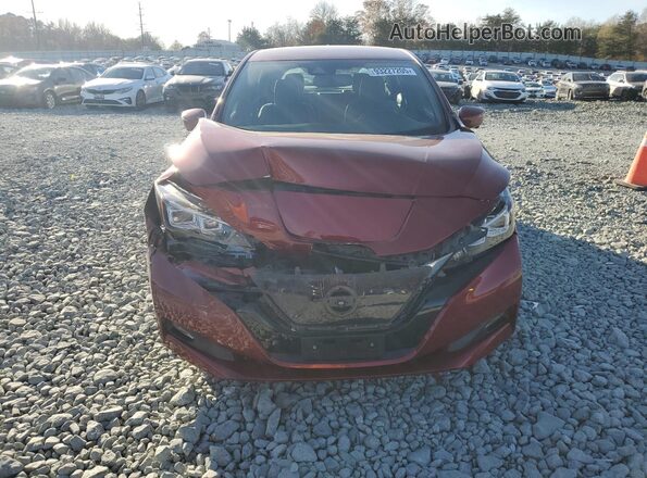 1N4AZ1CP9JC313689 2018 NISSAN LEAF Бордовый 