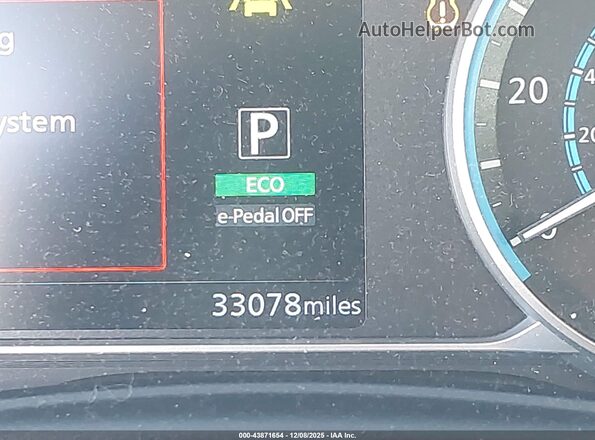 1N4AZ1CPXLC300758 2020 NISSAN LEAF Gray 