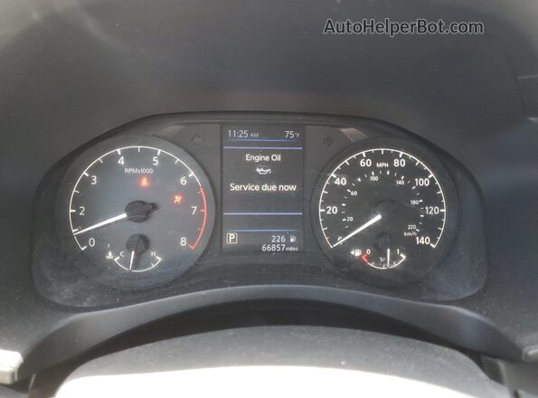 1N4BL4BV3MN330925 2021 NISSAN ALTIMA White Widok zestawu wskaźników
