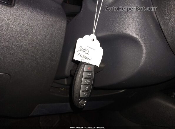 1N4BL4BV3NN301264 2022 NISSAN ALTIMA Black წინა პანელის ხედი