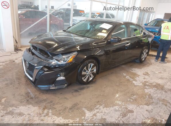 1N4BL4BV6MN301421 2021 NISSAN ALTIMA Black Vista tres cuartos delantera izquierda