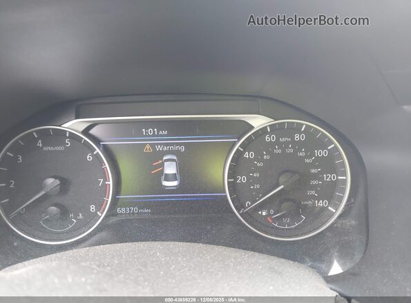 1N4BL4BW8LC243279 2020 NISSAN ALTIMA Black Вид задніх сидінь
