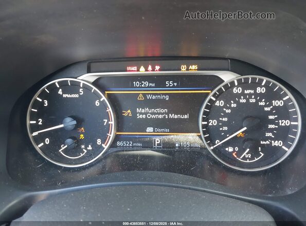 1N4BL4CV0MN404641 2021 NISSAN ALTIMA White Vista de los asientos traseros