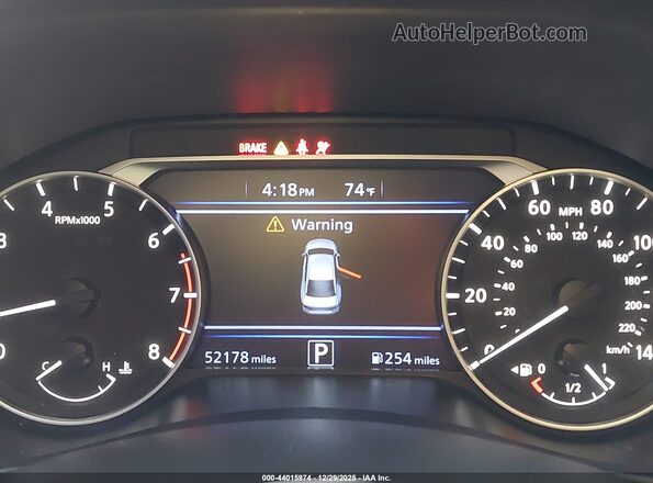 1N4BL4CV1NN330096 2022 NISSAN ALTIMA White Вид задніх сидінь