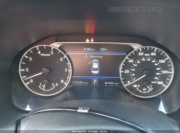1N4BL4CV2KC149788 2019 NISSAN ALTIMA Dark Blue Rear seats view