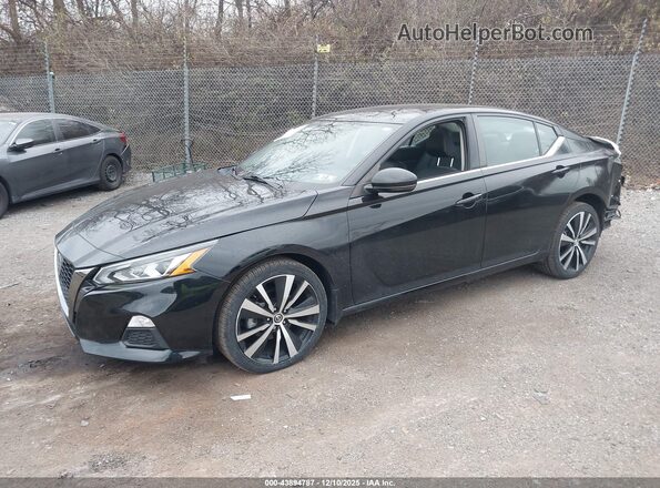1N4BL4CW2MN346797 2021 NISSAN ALTIMA Черный Передняя левая четверть