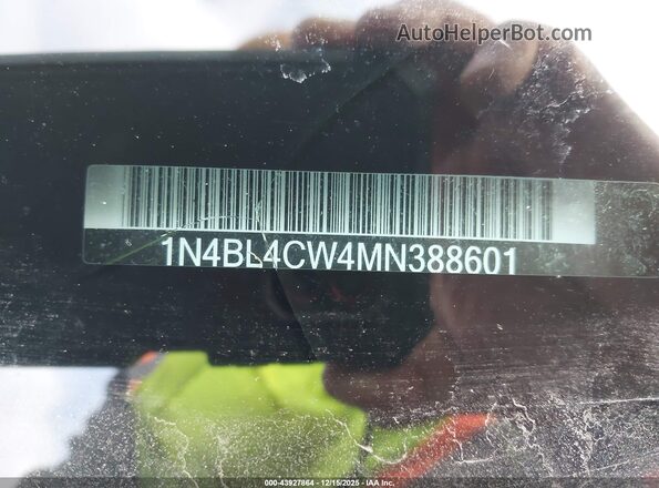 1N4BL4CW4MN388601 2021 NISSAN ALTIMA Black 