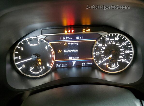 1N4BL4DV2MN388053 2021 NISSAN ALTIMA Silver Вид щитка приладів