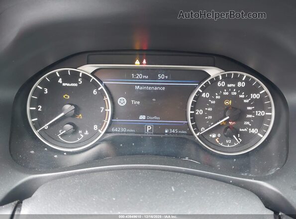1N4BL4DV3NN366113 2022 NISSAN ALTIMA Black Вид задньої частини салону