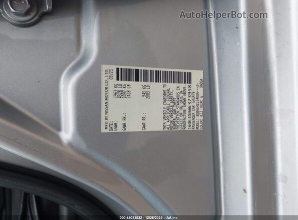 1N4BL4DV6MN373958 2021 NISSAN ALTIMA Silver Շարժիչի բաժամունքի տեսք
