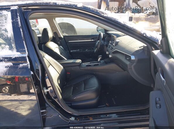 1N4BL4DW1KC160997 2019 NISSAN ALTIMA Черный Вид салона спереди