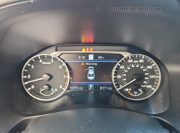 1N4BL4EV4PN348348 2023 NISSAN ALTIMA Silver Widok zestawu wskaźników