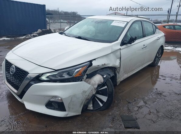 1N4BL4EW7LC233077 2020 NISSAN ALTIMA White Vista tres cuartos delantera izquierda