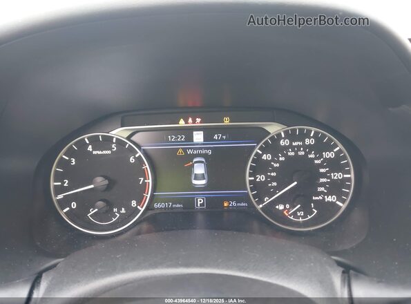 1N4BL4EW7LC233077 2020 NISSAN ALTIMA White Vista de los asientos traseros