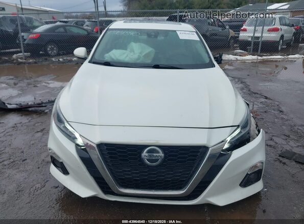 1N4BL4EW7LC233077 2020 NISSAN ALTIMA White Vista del cuadro de instrumentos