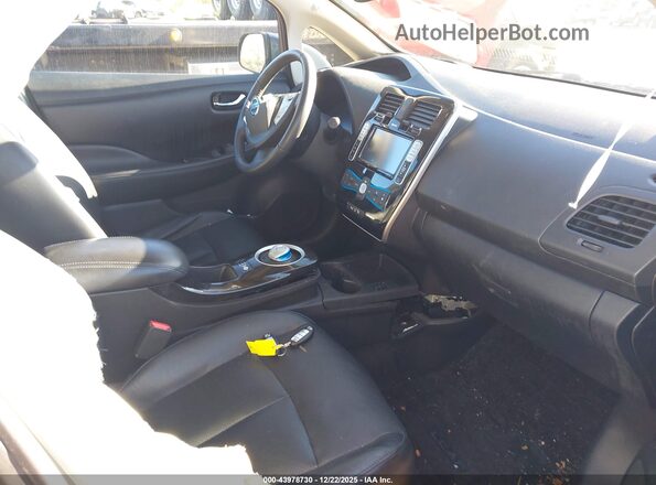 1N4BZ0CP3GC311671 2016 NISSAN LEAF Gray წინა სალონის ხედი