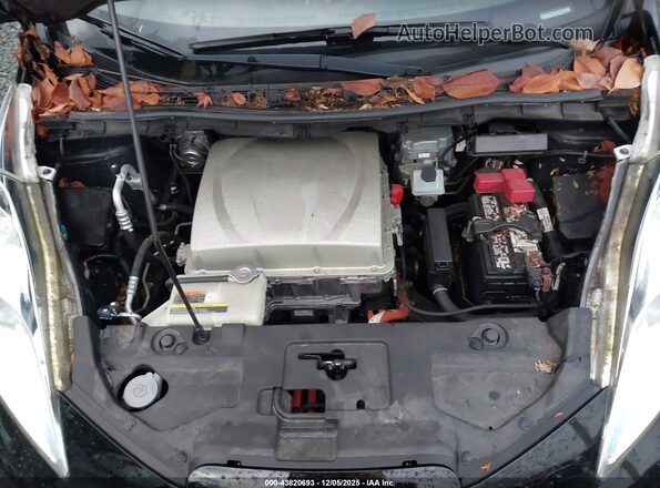 1N4BZ0CP5HC308160 2017 NISSAN LEAF Black Rear view