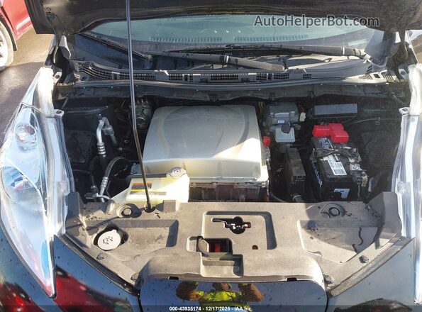 1N4BZ0CP5HC308918 2017 NISSAN LEAF Black უკანა ხედი