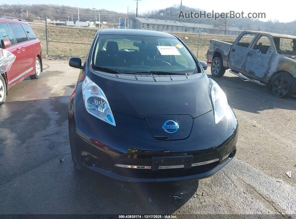 1N4BZ0CP5HC308918 2017 NISSAN LEAF Black უკანა სალონის ხედი