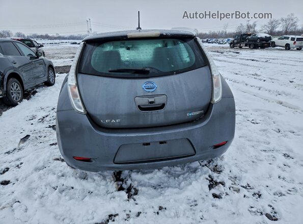 1N4BZ0CP6GC307744 2016 NISSAN LEAF Gray Widok z tyłu