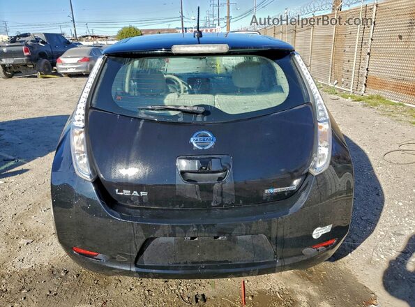 1N4BZ0CP8GC300925 2016 NISSAN LEAF Black Vista trasera