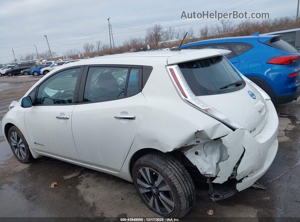 1N4BZ0CP8GC314453 2016 NISSAN LEAF White Панорамний вид салону 360°