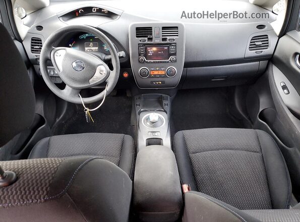 1N4BZ0CP9HC310736 2017 NISSAN LEAF Черный 