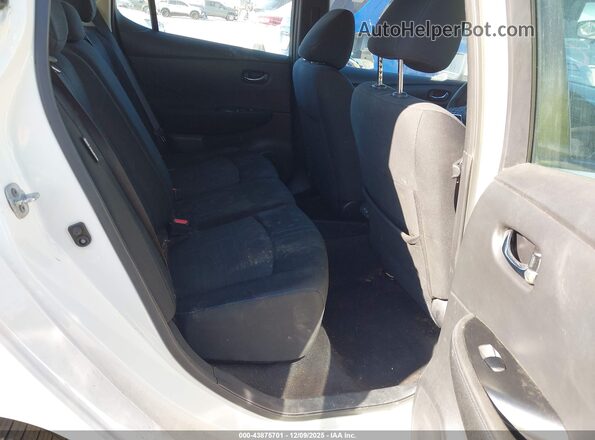 1N4BZ1BP3LC308514 2020 NISSAN LEAF White Widok naklejki z numerem VIN