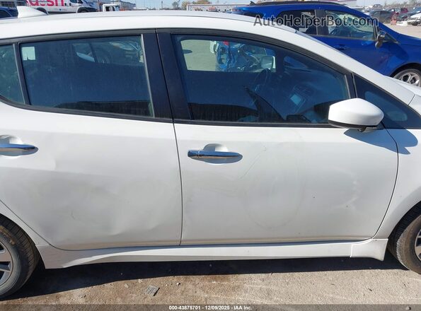 1N4BZ1BP3LC308514 2020 NISSAN LEAF White Widok wnętrza z tyłu